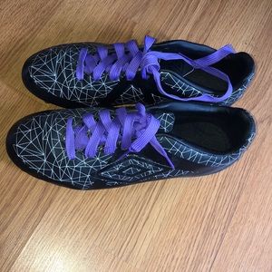 Purple lace Rugby Cleats